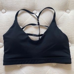 Nike DRI-FIT black sports bra